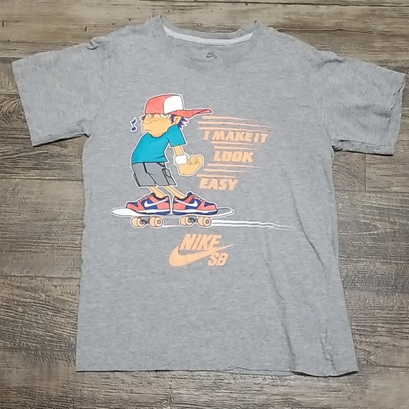 Nike Other - Nike SB Boys T-shirt sz Large Graphic Tee